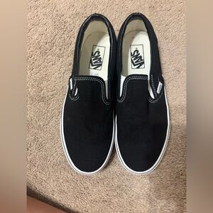 Vans Classic Black Slip-On Shoes